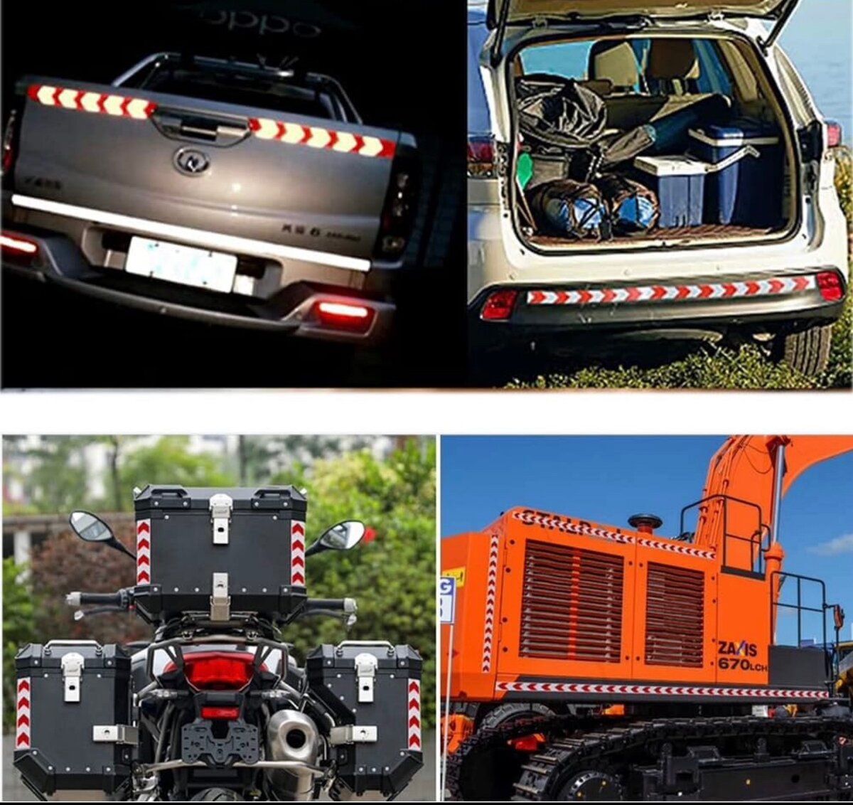 Bande De Signalisation (Visibilité Nuit) Pour Voiture/Moto/V