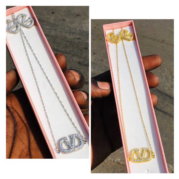 Valentino Necklace and earrings