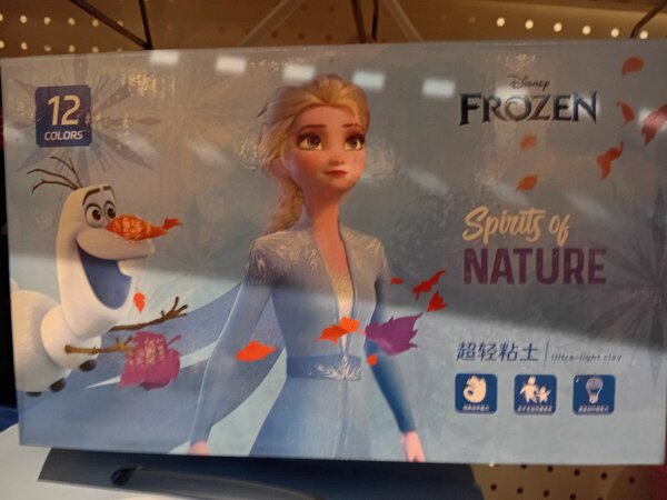 Argile à mod"Reine des Neiges"