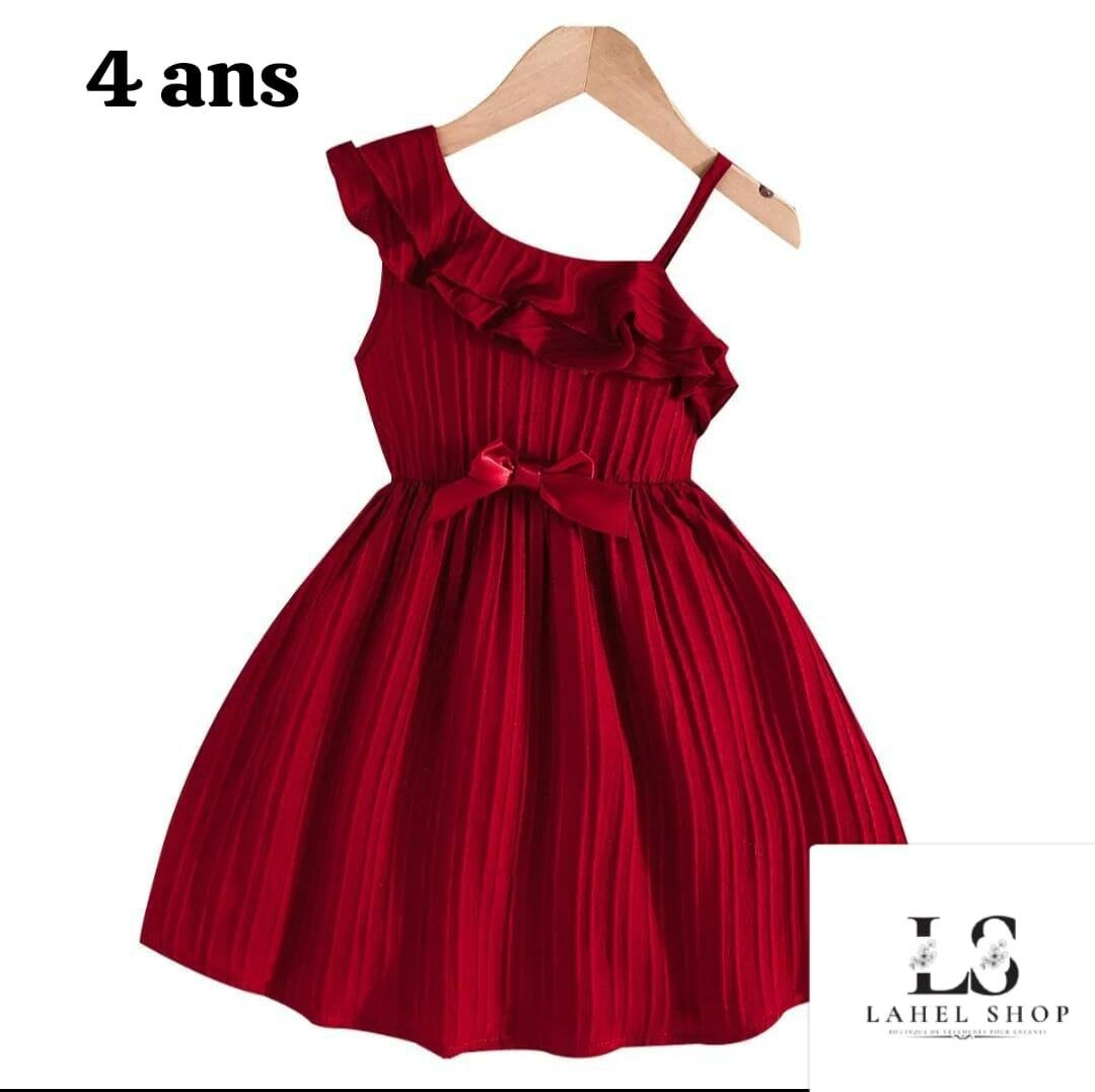 Robe Évasée Fille Élégante