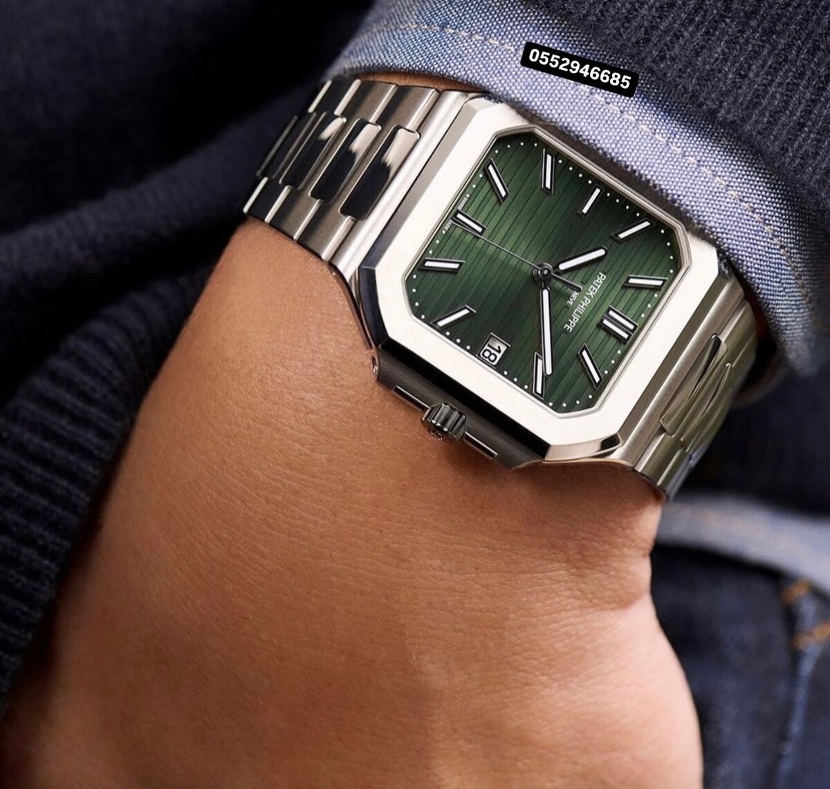 Luxury Green Dial Watch