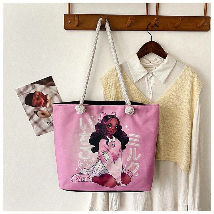 Sac cabas illustré top bag