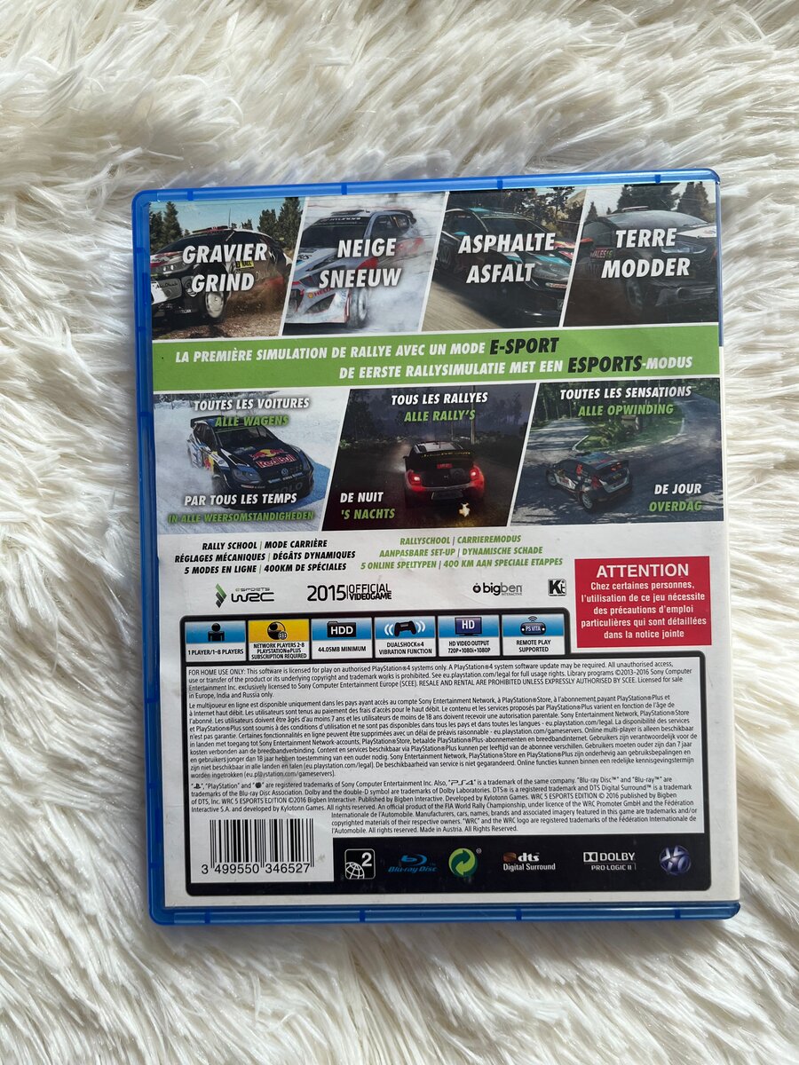 WRC 5 PS4 Esports Edition