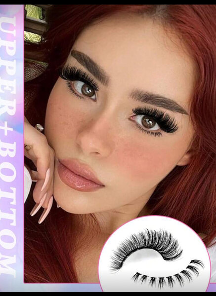 Faux cils volumineux