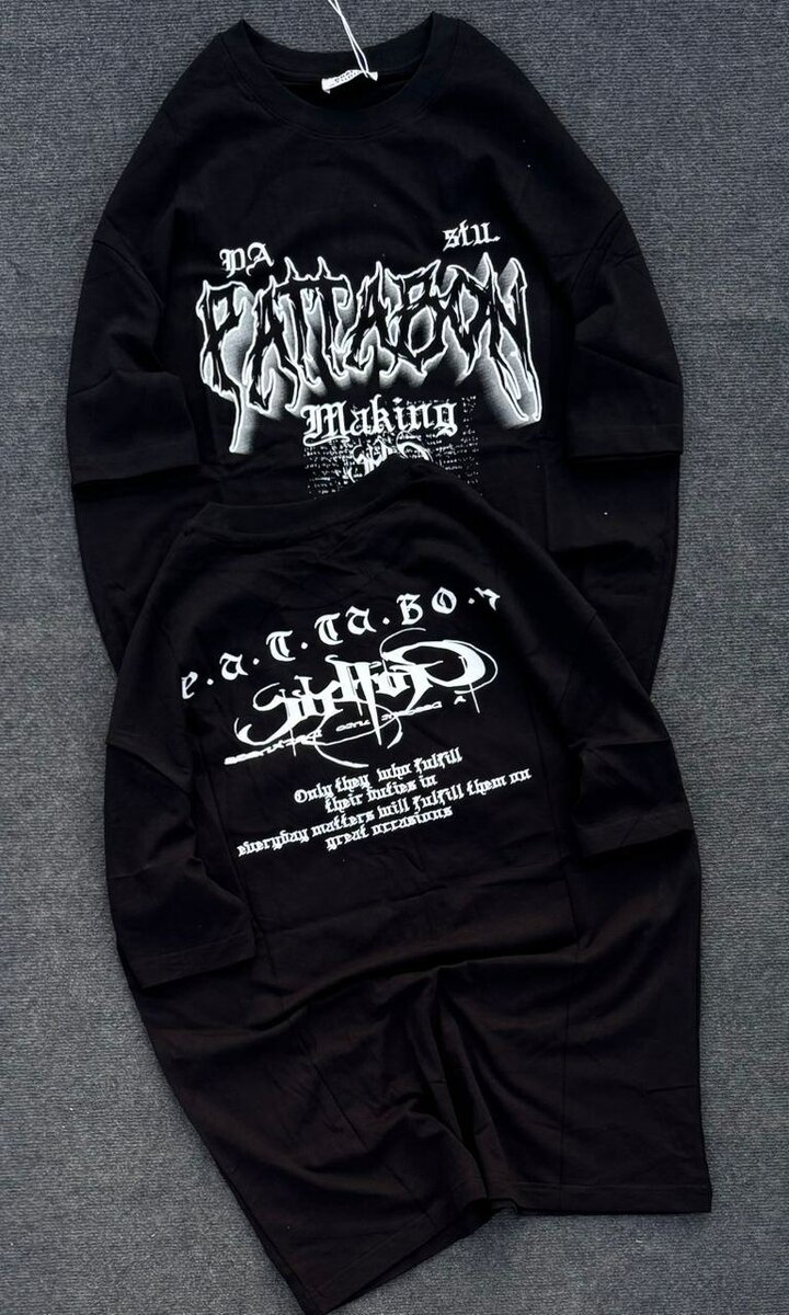 T-shirts oversize imprimés