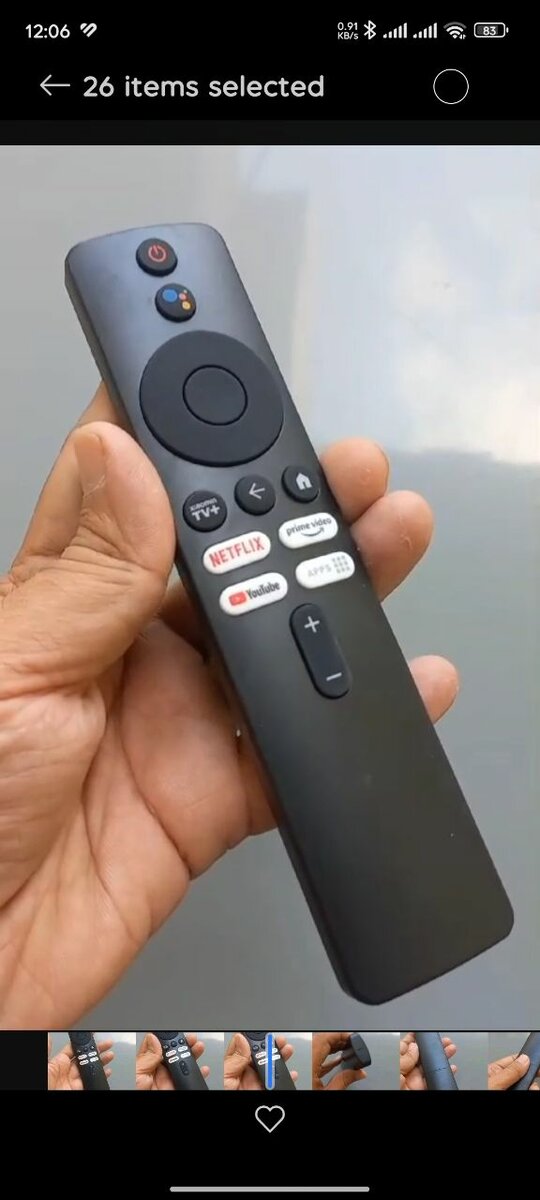 Remote Mi Tv Stick and Box