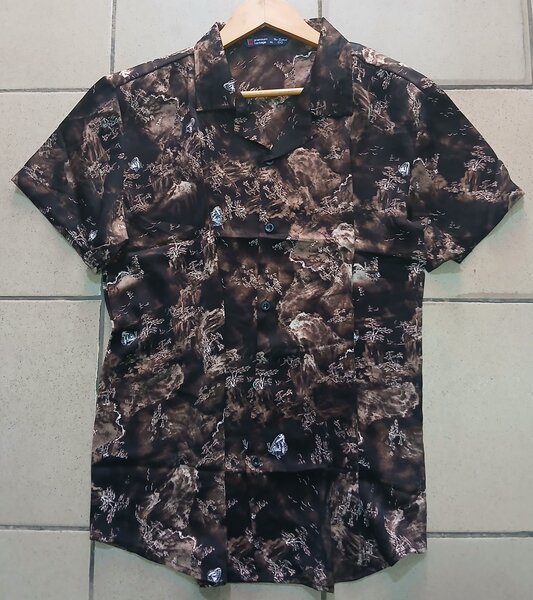 Chemise à manches courtes homme