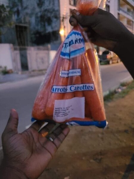 Carottes en Sac Fraîches