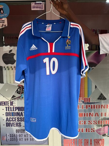 Maillot Zidane Équipe France