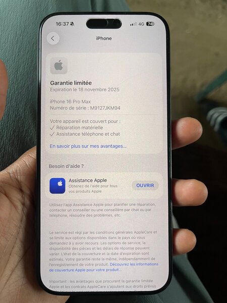 iPhone 16 Pro Max 256GB