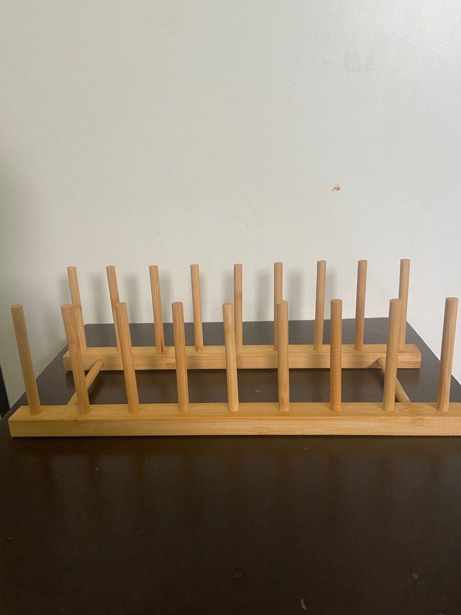 Bamboo Kitchen Organizer