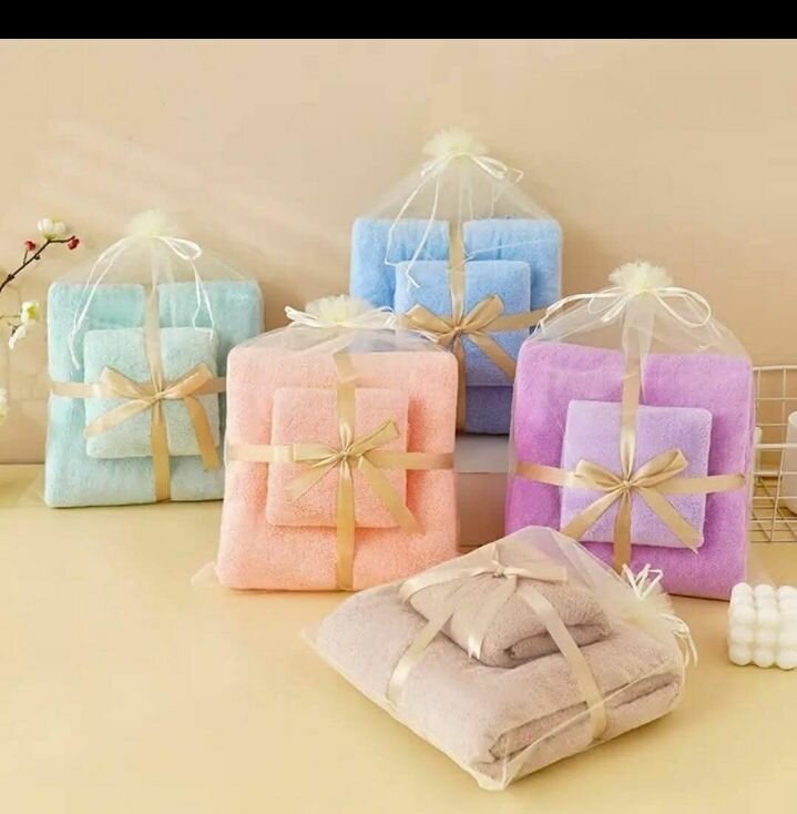 Serviettes Douces et Colorées