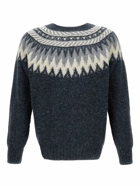 Pull en laine motif nordique