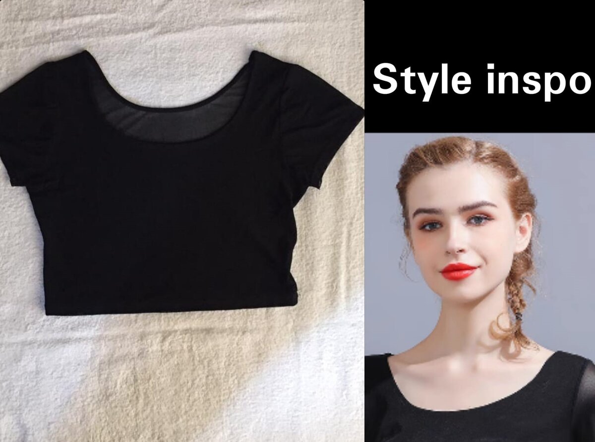 Salaula crop tops and tops