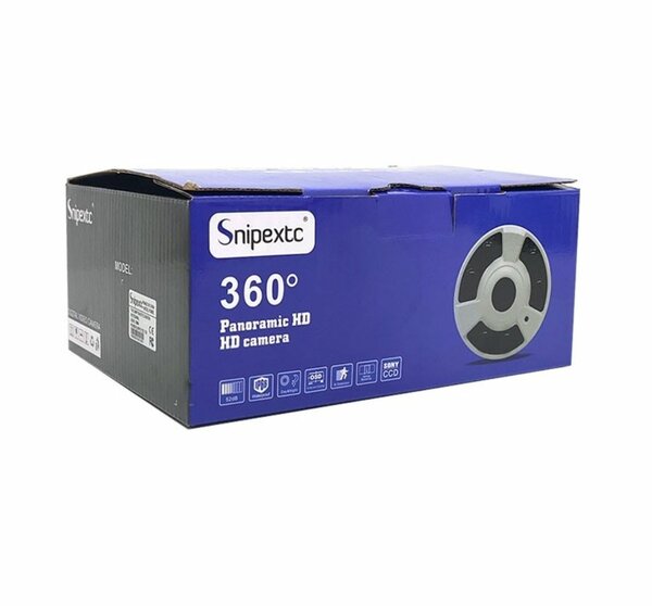 2MP 360° PANORAMIC HD VIDEO FISH EYE WATER PROOF CAMERA