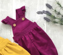 Children's overalls ( Fabric Linen)