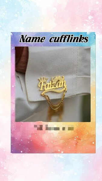 *Name Cufflink*