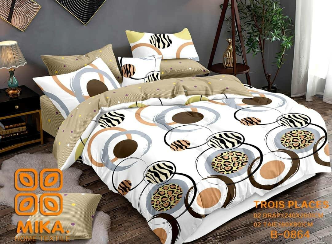 Parure de Lit Moderne 3 Places