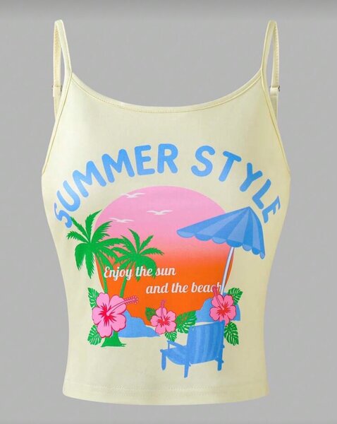 Débardeur d'été style plage