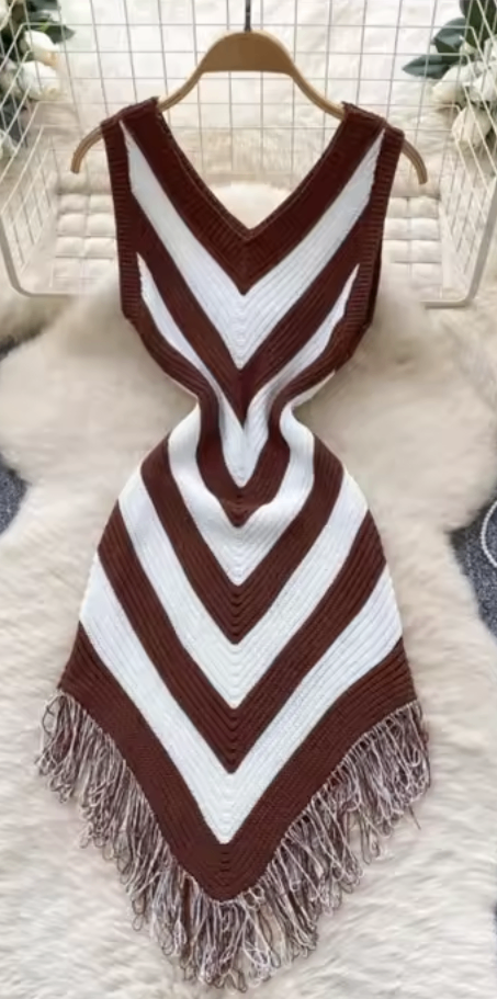 Robe d'été en crochet