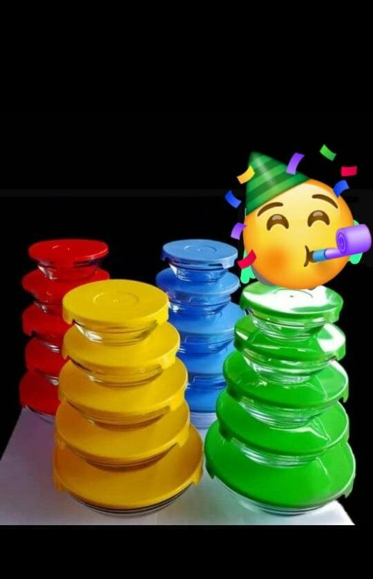 Ensemble Bols de Rangement Colorés