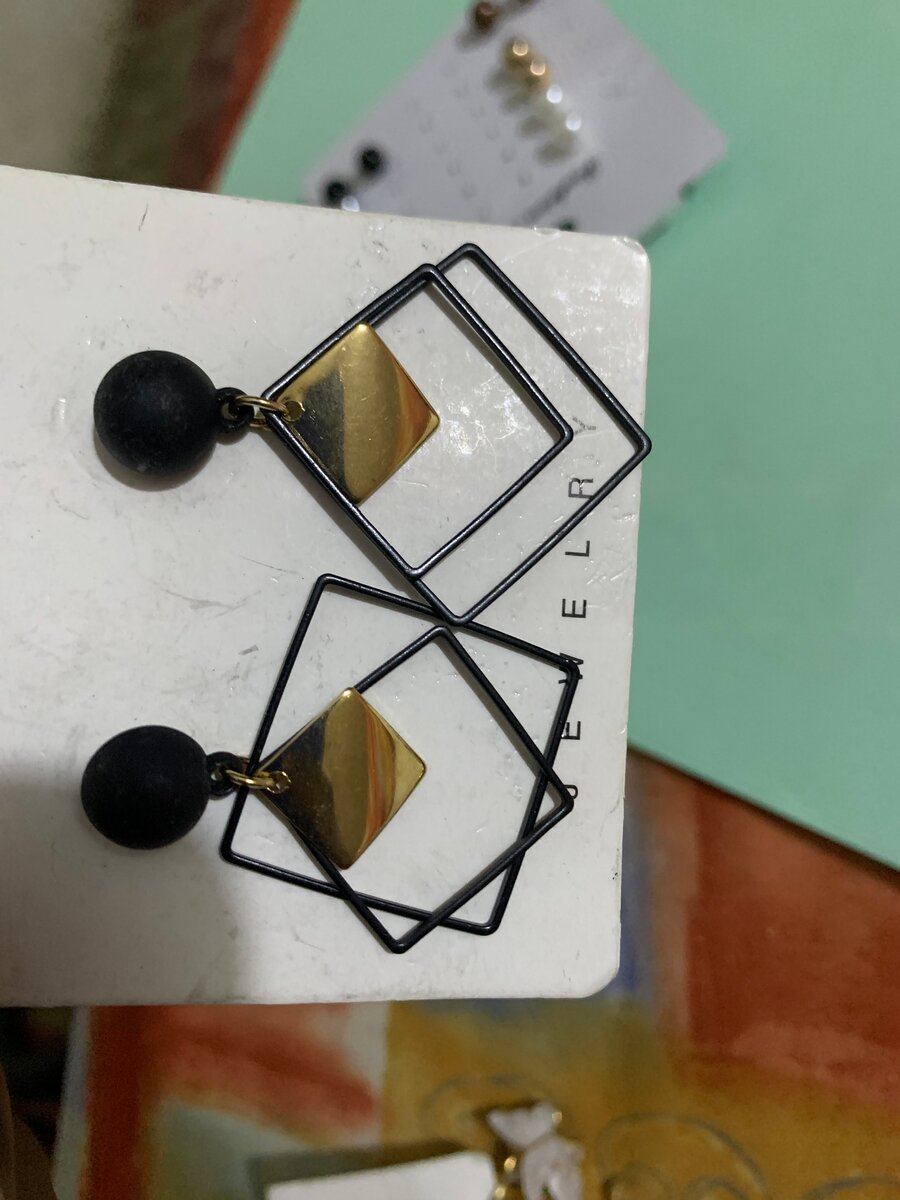 Boucles d'Oreilles Géométriques