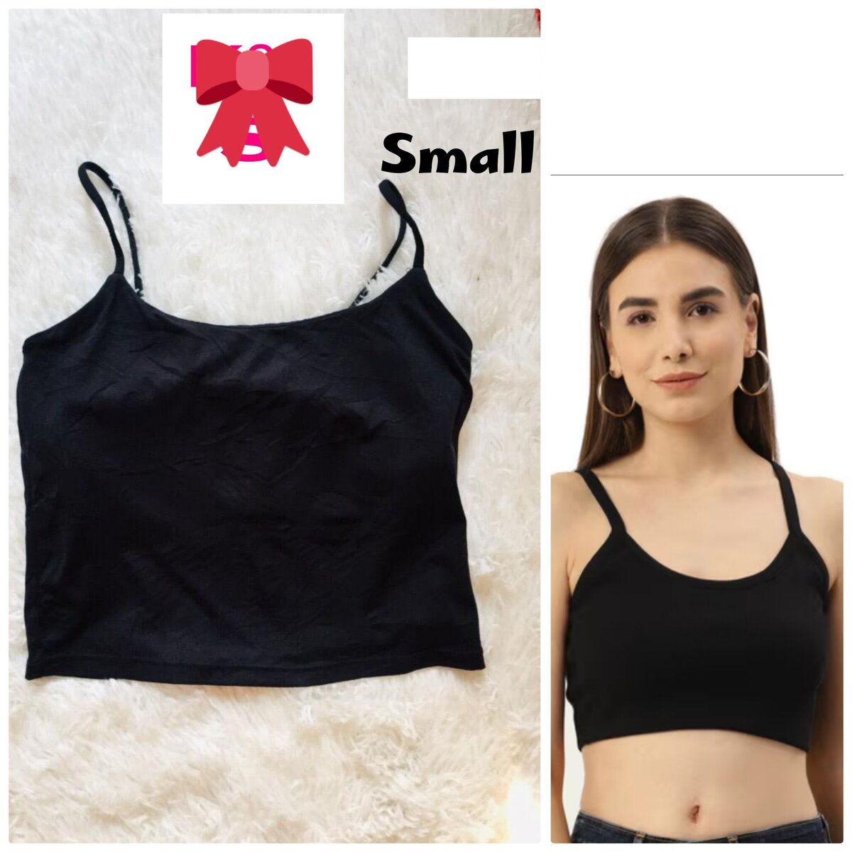 Salaula crop tops and tops