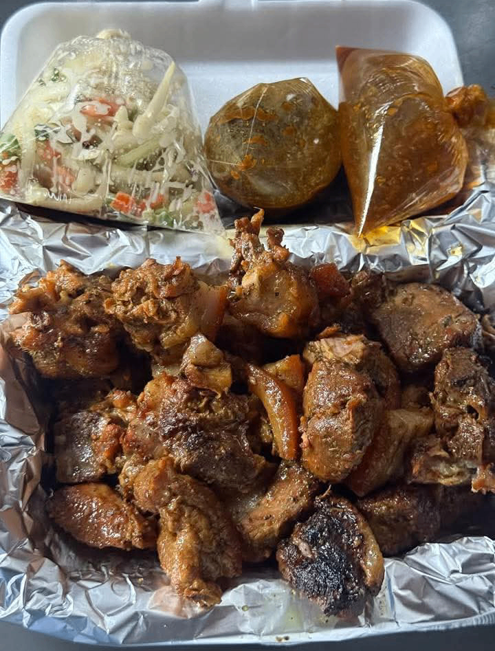 PORC AFRICAIN BRAISÉ