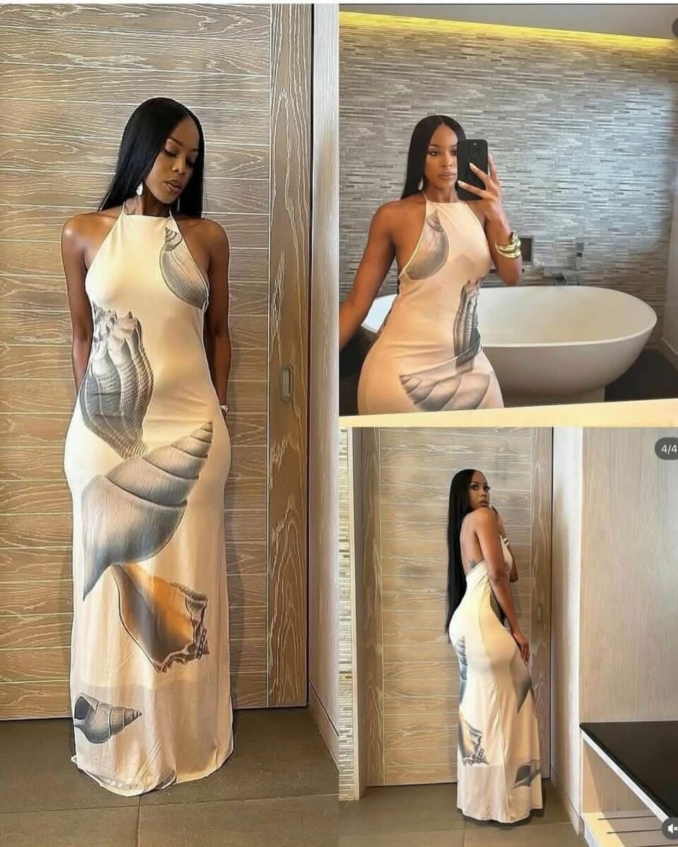 Robe longue élégante soirée