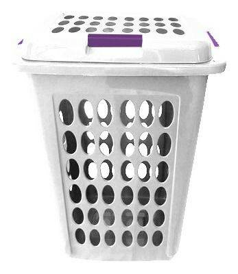 Panier à linge ventilé coloré