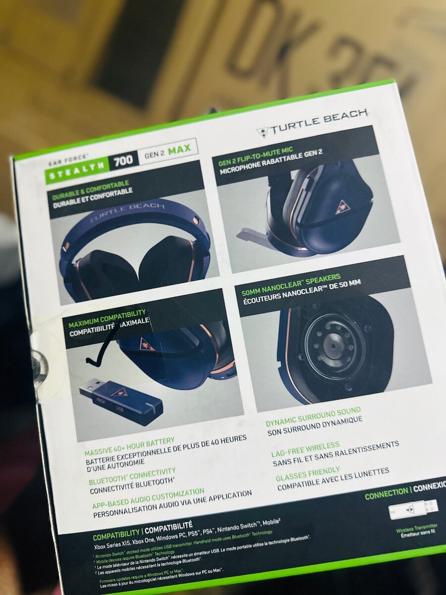 Turtle Beach Stealth 700 Gen2 Max Gaming Headsetfor XBOX/PC