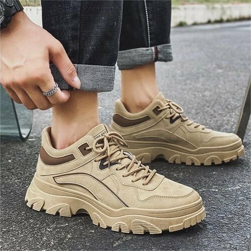 Mens Anti-slip Wear-resistant Sneakers Casual Shoes