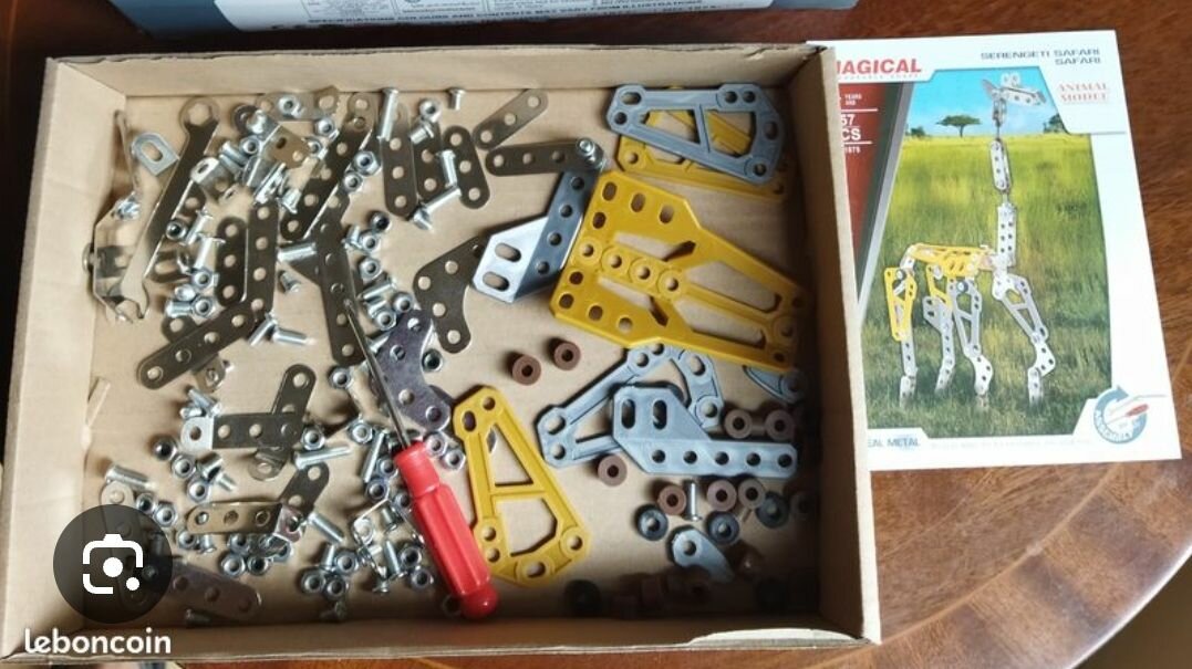 Jeu de Construction Métallique Safari