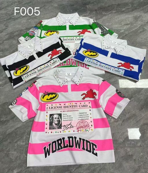 Polo imprimés colorés