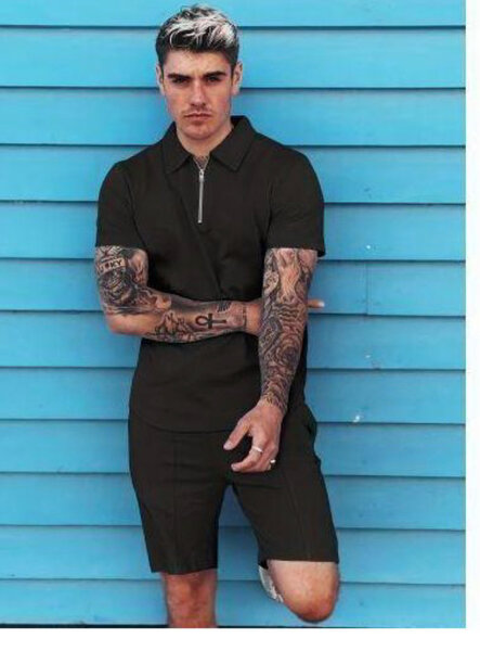 Ensemble polo et short pour homme