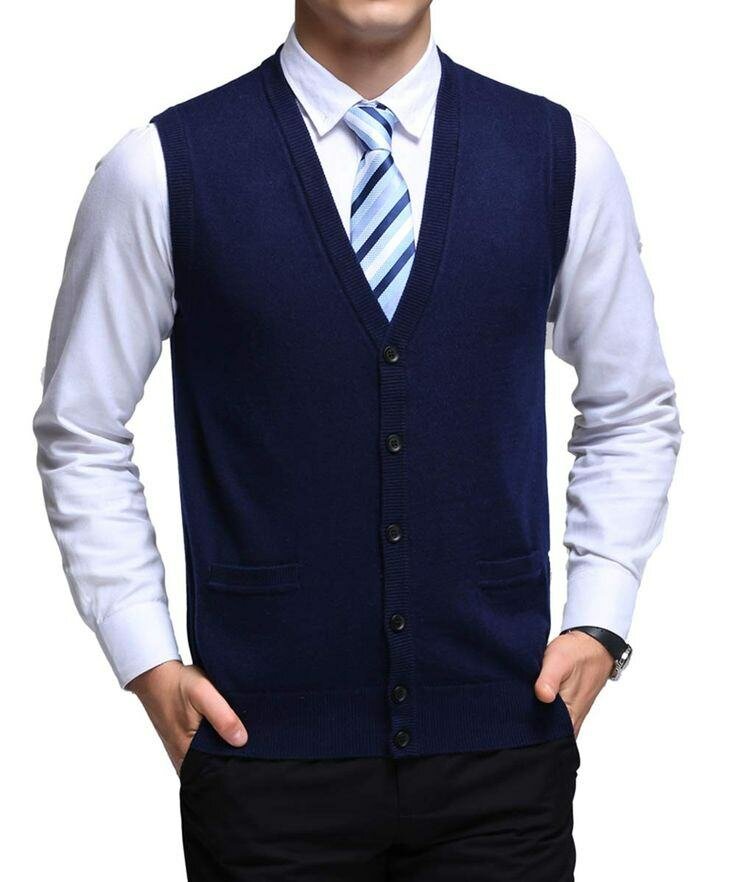 Gilet sans manches homme élégant