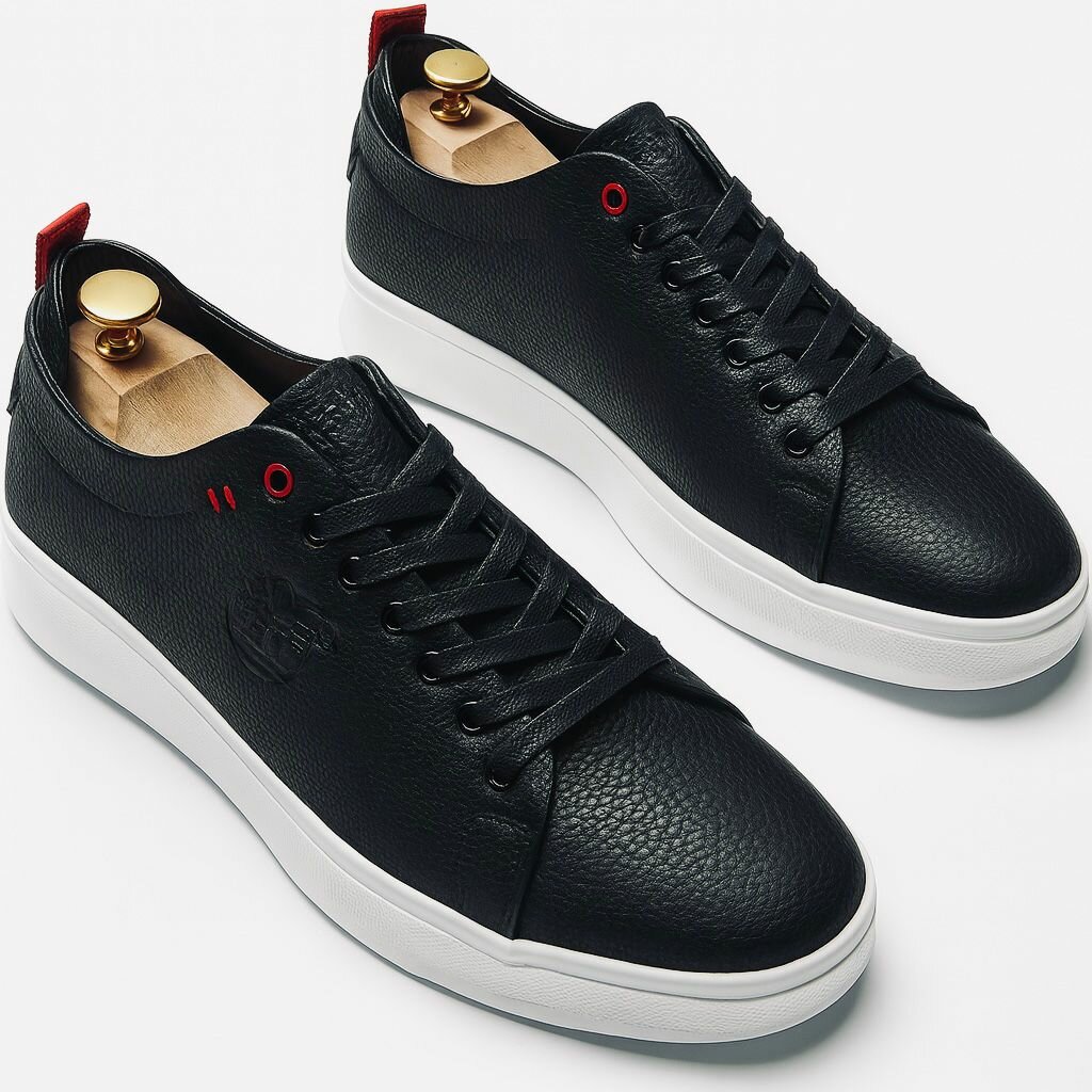 Sneakers en cuir élégants