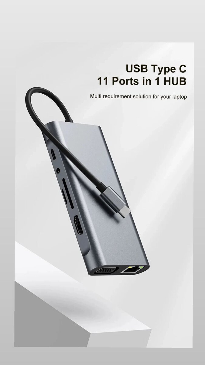 TYPE C 11 in 1 Multidock