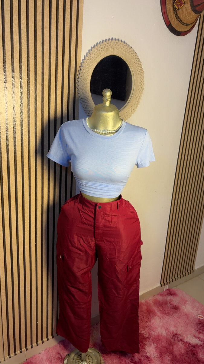 T-shirt bleu femme ajustée