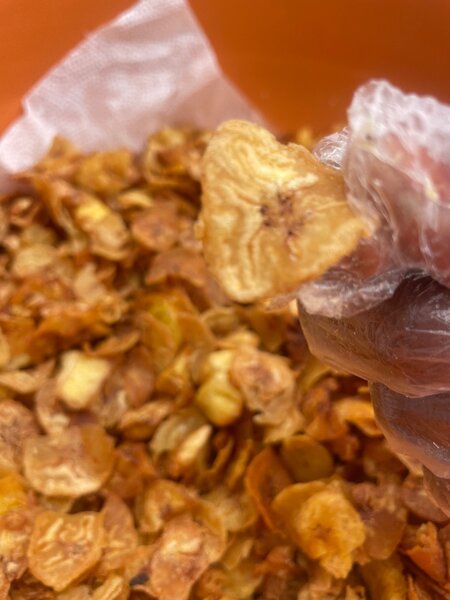 Chips de banane en vrac