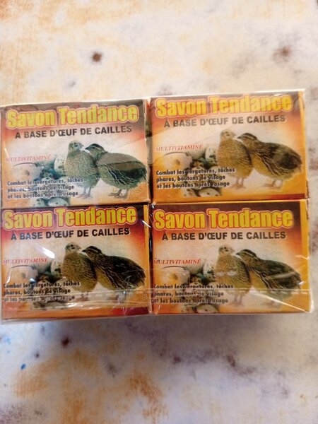 Savon Tendance Œuf de Caille