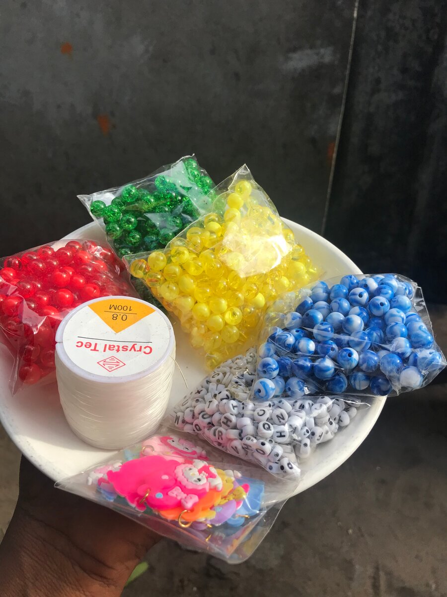 Kit de perles colorées multifonction