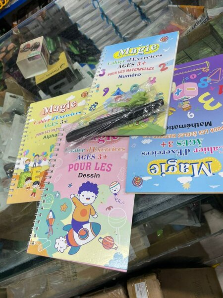 Cahier d'exercices enfants 3+