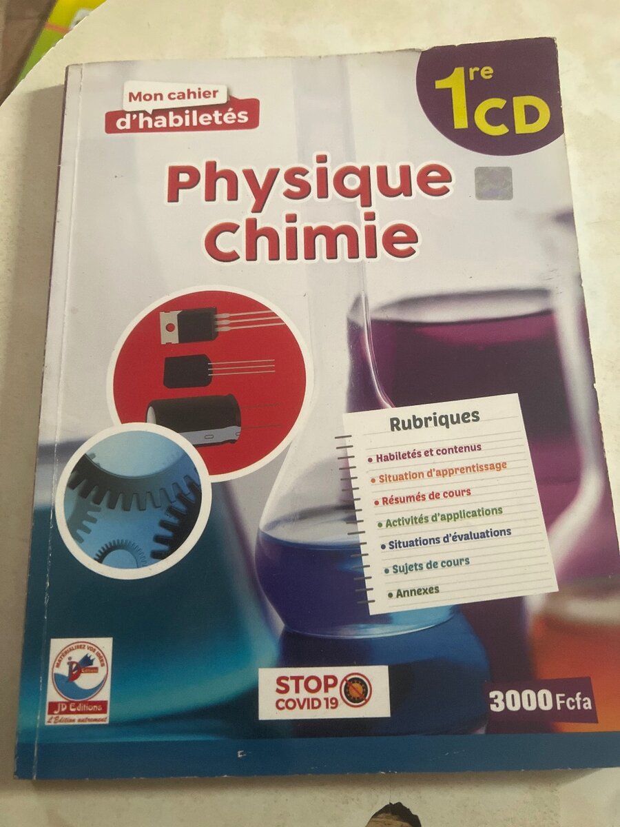 Livre Physique-Chimie 3e