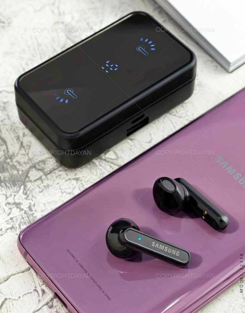 Écouteurs bluetooth Samsung en power bank