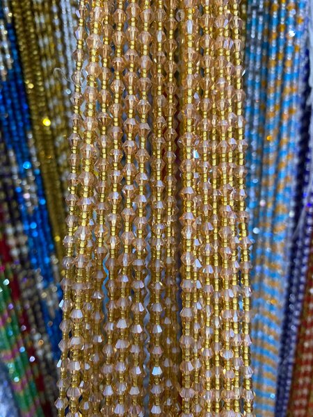 Beads waist and stomach