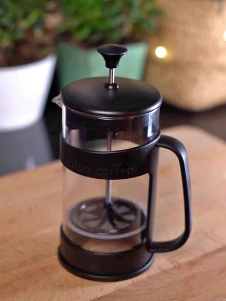 🚨CAFETIÈRE À PISTON EN PLASTIQUE ⛔️ PRATIQUE POUR FAIRE SON CAFÉ, INFUSER VOS TISANES, VOS THÉ
