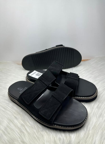 Sandales confortables en cuir