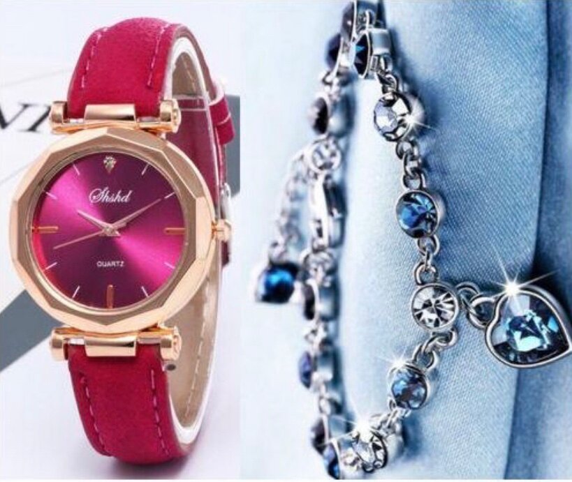 Montre Quartz Femme Élégante