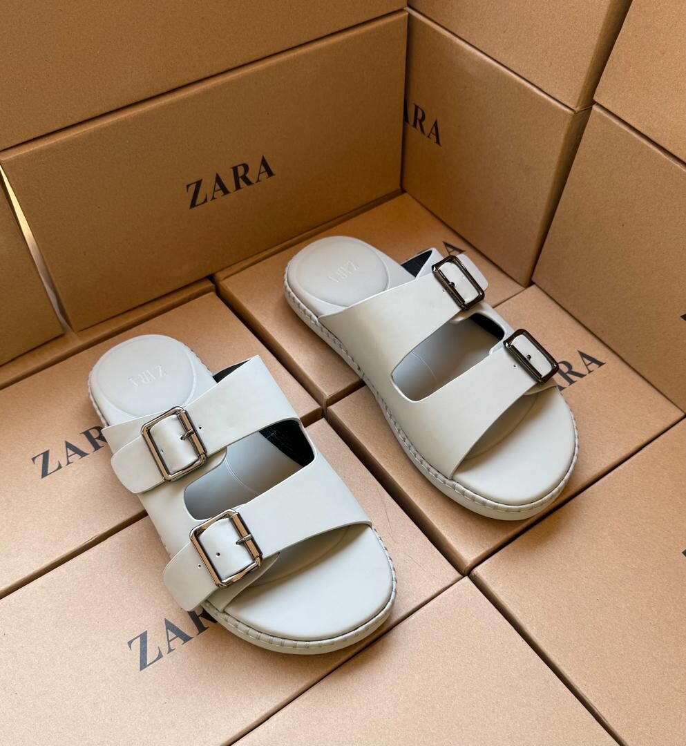 Sandales à Double Boucles Élegantes